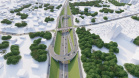Com investimento do Estado, projeto avança na construção do novo viaduto do Orleans