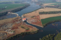 A terceira unidade geradora de energia na casa de força principal da Pequena Central Hidrelétrica Bela Vista começou a operar comercialmente esta semana. A usina está instalada no rio Chopim, entre os municípios de Verê e São João, no sudoeste do Paraná.  -  Curitiba, 17/08/2021  -  Foto: Copel