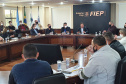 O secretário do Desenvolvimento Sustentável e do Turismo, Márcio Nunes, se reuniu com representantes municipais, profissionais do órgão ambiental estadual e integrantes do R20, grupo consultivo que busca soluções relacionadas aos resíduos sólidos. -  Curitiba, 17/08/2021  -  Foto: SEDEST
