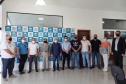A prefeitura de Jaguariaíva é a mais nova parceria da Fomento Paraná no programa Banco do Empreendedor. A prefeita Alcione Lemos assinou nesta quinta, 19, o termo de cooperação técnica que permite ao município manter agentes de crédito credenciados e habilitados para atuar na intermediação de propostas de empréstimos de microcrédito.  -  Curitiba, 20/08/2021  -  Foto: Fomento Paraná