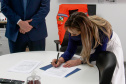 A prefeitura de Guarapuava a Controladoria-Geral do Estado assinaram, nesta segunda-feira (23), acordo de cooperação técnica para a rede Controla Paraná. Por meio dessa rede, todas as prefeituras do Paraná têm na CGE um parceiro no controle e monitoramento de seus recursos, por meio da troca de experiência e capacitação.  -  Curitiba, 23/08/2021  -  Foto:Gabrielly Pontes/CGE