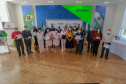 O governador Carlos Massa Ratinho Junior participa nesta segunda-feira (23) da premiação Amigos da Patria Voluntaria, ao lado da Presidente do conselho da Superintendência de Ação Solidária, a primeira-dama Luciana Saito Massa. 23/08/2021 - Foto:Valdelino Pontes