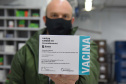 Estado recebe mais 232.250 vacinas contra a Covid-19; lote completa remessa de 435.290 doses. Foto: Américo Antonio/SESA