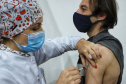 Paraná ultrapassa marca de 10 milhões de doses aplicadas contra a Covid-19.  Foto: Jose Fernando Ogura /AEN