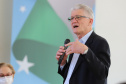 O governador Carlos Massa Ratinho Junior anuncia   nesta terça-feira (24) o pagamento de promoções e progressões de 2021 para servidores públicos.  Na foto,  secretário estadual da Agricultura e do Abastecimento (Seab) , Norberto Ortigara.   24/08/2021 - Foto: Geraldo Bubniak/AEN