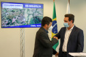 Governador Carlos Massa Ratinho Junior Assina Liberação de Recursos Estradas da Integração..Foto: Ari Dias/ AEN.