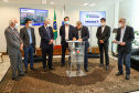 Governador Carlos Massa Ratinho Junior Assina Liberação de Recursos Estradas da Integração..Foto: Ari Dias/ AEN.