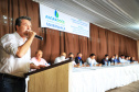 O chefe da Casa Civil Guto Silva e o secretário estadual do Desenvolvimento Sustentável e Turismo, Márcio Nunes, participaram, em Carlópolis, do evento de Governança de Angra Doce, que busca fortalecer a atividade turística como instrumento de desenvolvimento econômico do Norte Pioneiro. Foto: José Fernando Ogura/AEN