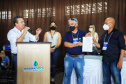 O chefe da Casa Civil Guto Silva e o secretário estadual do Desenvolvimento Sustentável e Turismo, Márcio Nunes, participaram, em Carlópolis, do evento de Governança de Angra Doce, que busca fortalecer a atividade turística como instrumento de desenvolvimento econômico do Norte Pioneiro. Foto: José Fernando Ogura/AEN