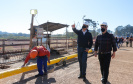 Obra da Ponte da Integração Brasil-Paraguai atinge 67% de execução em agosto. Foto: Rodrigo Felix Leal/AEN