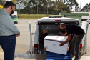 Paraná recebe 190 mil doses de vacinas contra a Covid-19. Foto: Américo Antonio/SESA