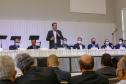 26.08.2021 - Governador Carlos Massa Ratinho Junior, participa  com o presidente da Convenção das Igrejas Evangélicas Assembleia de Deus no Paraná, pastor Perci Fontoura em Colombo Foto Gilson Abreu/AEN