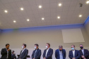 26.08.2021 - Governador Carlos Massa Ratinho Junior, participa  com o presidente da Convenção das Igrejas Evangélicas Assembleia de Deus no Paraná, pastor Perci Fontoura em Colombo Foto Gilson Abreu/AEN