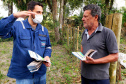  PIAÇAGUERA  - Equipes da Portos do Paraná e do Consórcio Boskalis/ Fabio Bruno/Sli/Dec realizaram nos últimos dias visitas a comunidades de ilhas do Litoral do Paraná para falar sobre a obra de desmonte de rochas (derrocamento), que acontecerá no Porto de Paranaguá.  -  Paranaguá, 26/08/2021  -  Foto: Pierpaolo Notta/Portos do Paraná