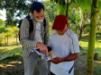 ILHA TEIXEIRA - Equipes da Portos do Paraná e do Consórcio Boskalis/ Fabio Bruno/Sli/Dec realizaram nos últimos dias visitas a comunidades de ilhas do Litoral do Paraná para falar sobre a obra de desmonte de rochas (derrocamento), que acontecerá no Porto de Paranaguá.  -  Paranaguá, 26/08/2021  -  Foto: Pierpaolo Notta/Porto do Paraná