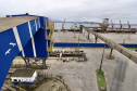 
Obras fazem Porto de Paranaguá evoluir a oeste do cais. Foto: Claudio Neves