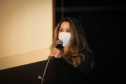 A Presidente do conselho da Superintendência de Ação Solidária, a primeira-dama Luciana Saito Massa e o secretário de Justiça, Família e Trabalho do Paraná, Ney Leprevost participam, nesta sexta-feira (27), de  evento em comemoração ao Dia Nacional do Voluntariado,  no Museu Oscar Niemeyer (MON).27/08/2021 - Foto: Geraldo Bubniak/AEN