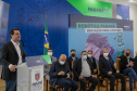 O governador Carlos Massa Ratinho Junior lançou nesta segunda-feira (30), no Palácio Iguaçu, o Programa Robótica Paraná. Mais de 2,5 mil kits de robótica serão entregues nas próximas semanas para 257 colégios da rede estadual do Paraná.  -  Curitiba, 30/08/2021  -  Foto Gilson Abreu/AEN