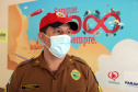 Curitiba, 30 de agosto de 2021. Doação de sangue BPRv.  -  Foto: Soldado Adilson Voinaski Afonso