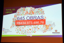O Governo do Estado vai aportar R$ 50 milhões em 2022 para os procedimentos cirúrgicos eletivos. O anúncio foi feito nesta segunda-feira (30) pelo secretário de Estado da Saúde, Beto Preto, em reunião com a participação do vice-governador Darci Piana, diretores das 22 Regionais de Saúde, equipes técnicas, além de gestores e representantes municipais no evento ?Saúde em frente?. Foto: Américo Antonio/SESA