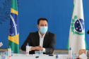 O governador Carlos Massa Ratinho Junior assina  nesta terça-feira (31)  novos contratos com Hospitais Filantrópicos, Santa Casa de Cambé,  Hospital Sao Rafael de Rolândia e Hospital  Cristo Rei de Ibiporã.  31/08/2021 - Foto: Geraldo Bubniak/AEN