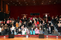 Secretaria de Estado da Saúde formalizou nesta terça-feira (31) a expansão do Programa PlanificaSUS Paraná. A assinatura do Termo de Cooperação Técnica do Programa com o Conselho Municipal de Saúde do Estado (Cosems) foi feita durante o evento “Saúde em frente” e teve a participação de diretores da Sesa e das 22 Regionais de Saúde, equipes técnicas, além de gestores e representantes municipais. Foto:Américo Antonio/SESA