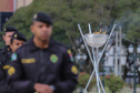 Celebrações da Semana da Pátria, em comemoração aos 199 anos da Independência do Brasil, começaram nesta quarta-feira (1) no Paraná com um evento realizado no Palácio Iguaçu, em Curitiba. 01/09/2021 - Foto: Geraldo Bubniak/AEN