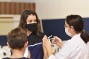80% dos adolescentes de Toledo já receberam a primeira dose da vacina contra a Covid-19. Foto: Carlos Mini Rodrigues - Prefeitura de Toledo