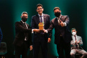 Os portos do Paraná têm a melhor gestão pública do Brasil. O reconhecimento foi feito pelo Governo Federal na segunda edição do Prêmio “Portos + Brasil”, entregue na noite desta quarta-feira (1) pelo Ministério da Infraestrutura. Foto: Jonathan Campos/AEN