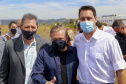 O governador Carlos Massa Ratinho Junior vistoriou, nesta quinta-feira (2), as obras de recapeamento asfáltico da pista do Aeroporto Municipal Aguinaldo Pereira Lima, em Siqueira Campos, região do Norte Pioneiro.   - Siqueira Campos, 02/09/2021  -  Foto: Gilson Abreu/AEN