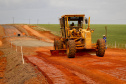 Obras do Contorno Sul de Wenceslau Braz avançam para desviar tráfego pesado da área urbana.
Foto Gilson Abreu/AEN