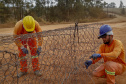 Obras do Contorno Sul de Wenceslau Braz avançam para desviar tráfego pesado da área urbana.
Foto Gilson Abreu/AEN