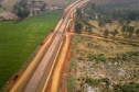 Obras do Contorno Sul de Wenceslau Braz avançam para desviar tráfego pesado da área urbana.
Foto Gilson Abreu/AEN