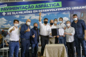 02.09.2021Governador Carlos Massa Ratinho Junior autoriza licitação do distrito industrial e anuncia investimentos em Jacarezinho. 
Foto Gilson Abreu/AEN