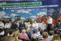 02.09.2021Governador Carlos Massa Ratinho Junior autoriza licitação do distrito industrial e anuncia investimentos em Jacarezinho. 
Foto Gilson Abreu/AEN