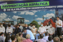 02.09.2021Governador Carlos Massa Ratinho Junior autoriza licitação do distrito industrial e anuncia investimentos em Jacarezinho. 
Foto Gilson Abreu/AEN