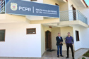 A Polícia Civil do Paraná (PCPR) inaugurou nesta semana a nova Delegacia Regional de Polícia em Assis Chateaubriand, no Oeste do Estado. O motivo da mudança foi a desvinculação com a carceragem integrante da delegacia velha, que passou a ser de gestão plena do Departamento Penitenciário (Depen). - Curitiba, 02/09/2021  -  Foto: SESP-PR