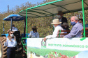 Nesta quinta-feira (02) foram inauguradas as instalações de um viveiro para material propagativo de videira na unidade do Instituto de Desenvolvimento Rural do Paraná (IDR-Paraná) em Santa Tereza do Oeste, no Oeste do Estado. A iniciativa faz parte do Programa de Revitalização da Vitinicultura Paranaense (Revitis). - Santa Terza do Oeste, 02/09/2021  -  Foto: Gisele barão/IDR-Paraná