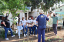 Visita a Horta Marumbi ?  A equipe da Secretaria da Agricultura e do Abastecimento do Paraná recebe equipe da SEAB Rondônia para apresentar soluçoes implantadas em Curitiba sobre o cultivo de alimentos. 03/09/2021 - Foto: Geraldo Bubniak/AEN