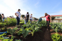 Visita a Horta Marumbi ?  A equipe da Secretaria da Agricultura e do Abastecimento do Paraná recebe equipe da SEAB Rondônia para apresentar soluçoes implantadas em Curitiba sobre o cultivo de alimentos. 03/09/2021 - Foto: Geraldo Bubniak/AEN