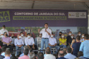 Governador Carlos Massa Ratinho Junior lança pedra fundamental para implantação do contorno de Jandaia do Sul  -  Jandaia do Sul, 03/09/2021  -  Foto Gilson Abreu/AEN