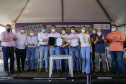Governador Carlos Massa Ratinho Junior lança pedra fundamental para implantação do contorno de Jandaia do Sul  -  Jandaia do Sul, 03/09/2021  -  Foto Gilson Abreu/AEN