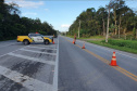 Feriado da Independência terá fiscalização redobrada pelo BPRv nas rodovias estaduais Foto: PMPR