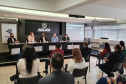 Pesquisadores da Universidade Estadual do Paraná (Unespar) e da Universidade Estadual de Maringá (UEM) entregaram, nesta sexta-feira (3), ao Conselho de Desenvolvimento Econômico de Campo Mourão (Codecam) um Plano Estratégico de Desenvolvimento Territorial para o município e região. -  Curitiba, 03/09/2021  -  Foto: SETI