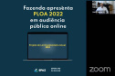 

Diretoria do Orçamento Estadual apresenta o Projeto de Lei Orçamentária Anual para 2022 . Imagem SEFA