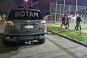 As equipes policiais militares da Capital e da Região Metropolitana reforçaram o policiamento ostensivo nesta quinta-feira (24/06) com a Operação Tático Móvel IV. O resultado foi de 480 pessoas abordadas, sendo do que 10 foram encaminhadas. Uma arma de fogo e porções de maconha, crack e cocaína foram apreendidas.  -  Curitiba, 24/06/2021  -  Foto: SESP-PR