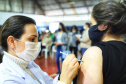 Paraná passa a marca de 11 milhões de vacinas contra a Covid-19 aplicadas . Foto: José Fernando Ogura/AEN