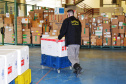 Distribuição vacinas para os municípios  -  Foto: Américo Antonio/SESA