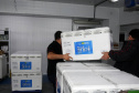 O Paraná recebe mais 100.400 imunizantes da CoronaVac/Butantan é destinada à primeira e segunda doses (D1 e D2),  referente à 49ª pauta de distribuição do Ministério da Saúde. -  Curitiba, 09/09/2021  -  Foto: Américo Antonio/SESA