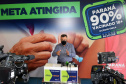 O Paraná recebe mais 100.400 imunizantes da CoronaVac/Butantan é destinada à primeira e segunda doses (D1 e D2),  referente à 49ª pauta de distribuição do Ministério da Saúde. -  Curitiba, 09/09/2021  -  Foto: Américo Antonio/SESA